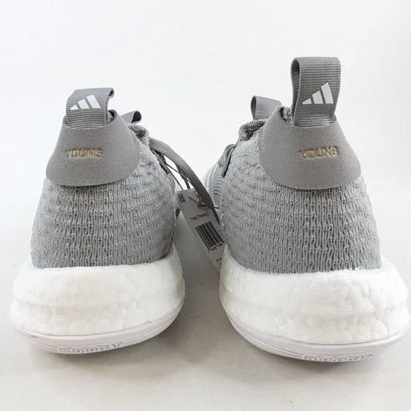 Adidas Trae Young 2.0 Basketball Shoes Grey White Men’s Size 7  -H03842 NEW - Picture 6 of 8